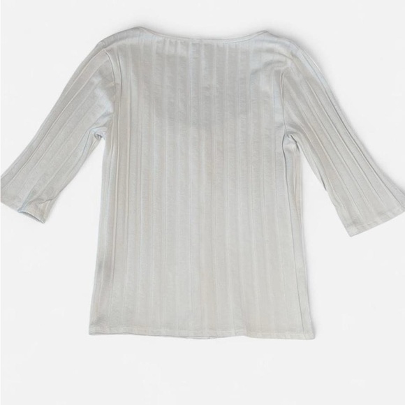 Free People Ribbed Button-Front Top - Picture 7 of 7
